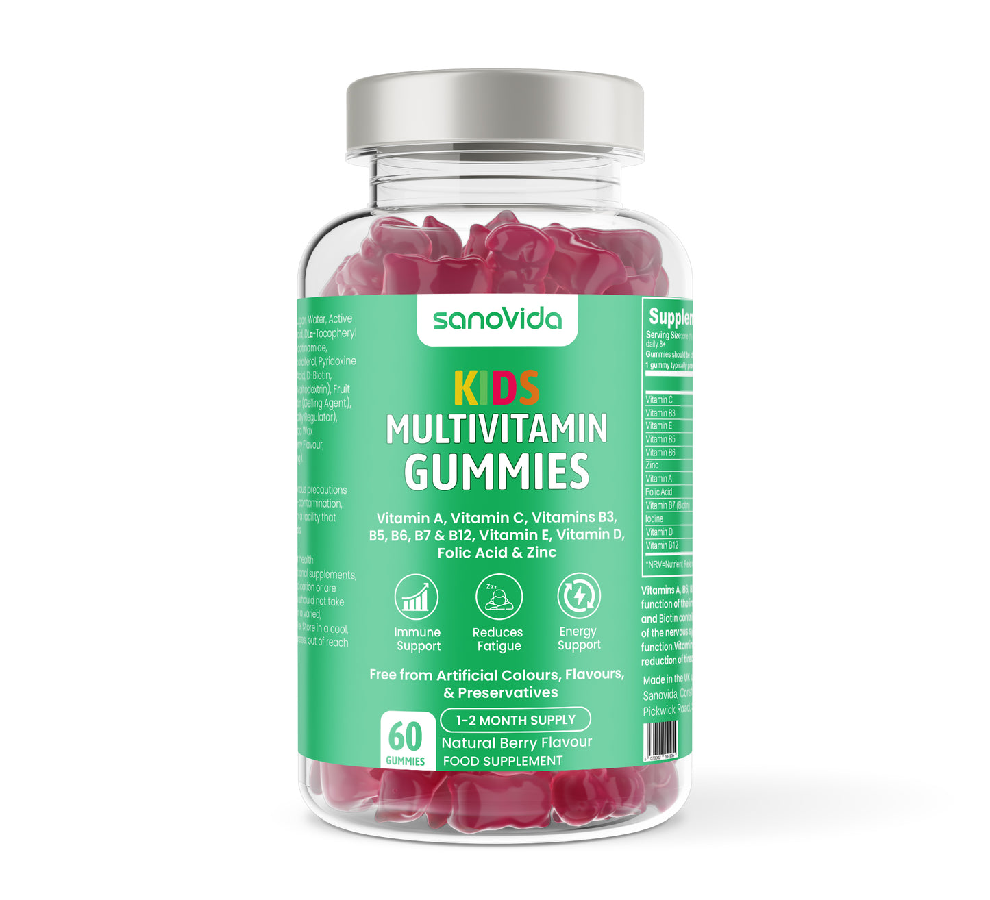 KIDS MULTIVITAMIN GUMMIES x 150