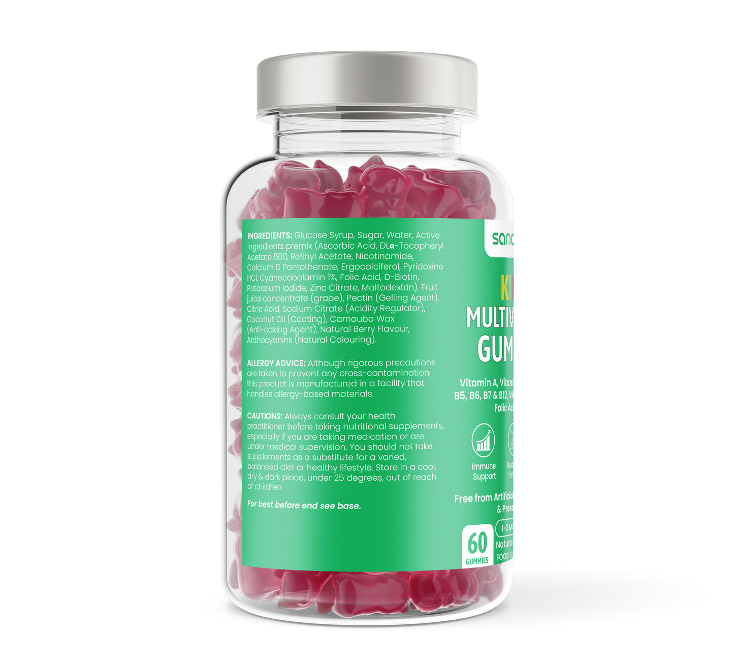 KIDS MULTIVITAMIN GUMMIES x 150
