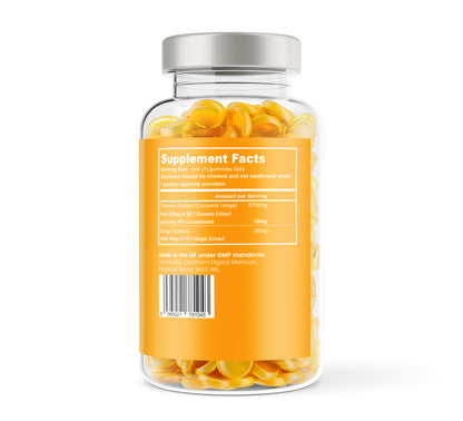 TURMERIC & GINGER GUMMIES x 60
