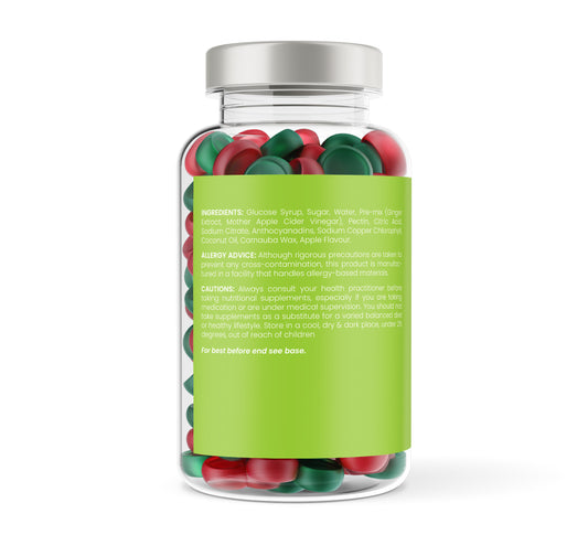 APPLE CIDER VINEGAR GUMMIES x 60