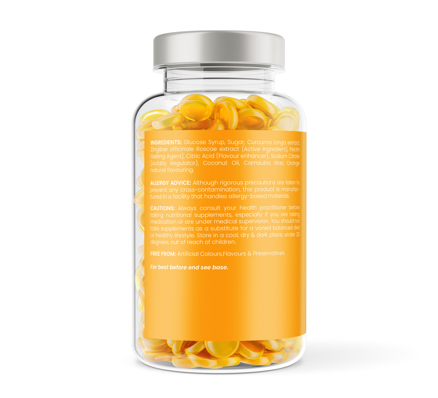 TURMERIC & GINGER GUMMIES x 60